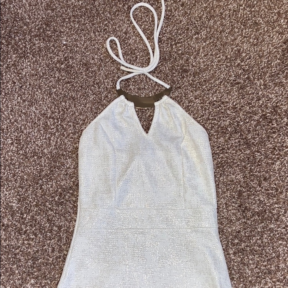 Sparkling halter top